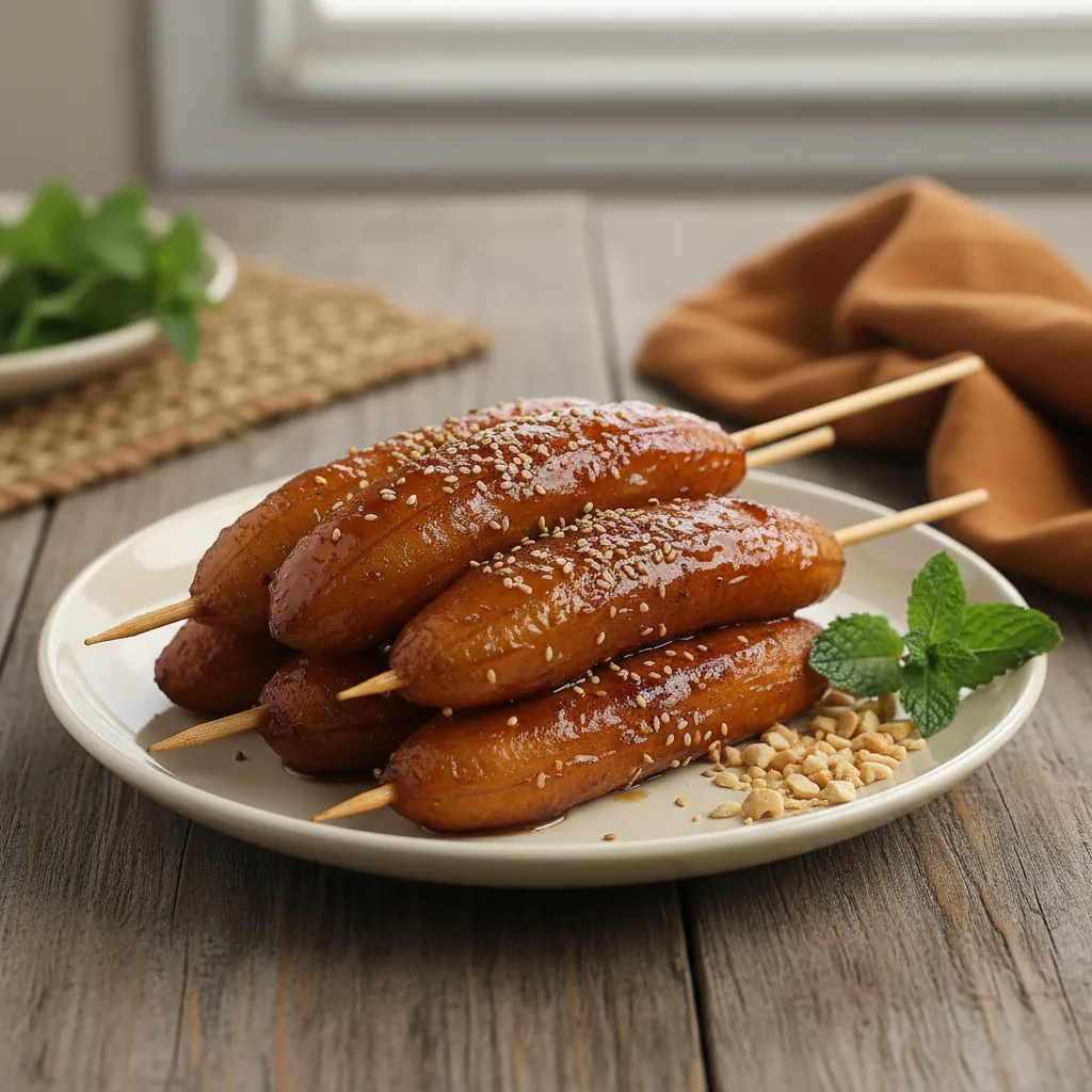 Banana Cue: Filipino Caramelized Fried Bananas
