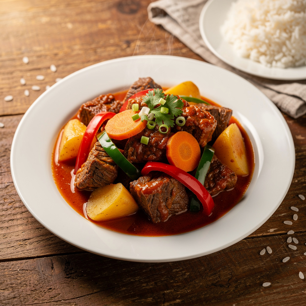 Beef Mechado: A Classic Filipino Tomato-Based Beef Stew Recipe