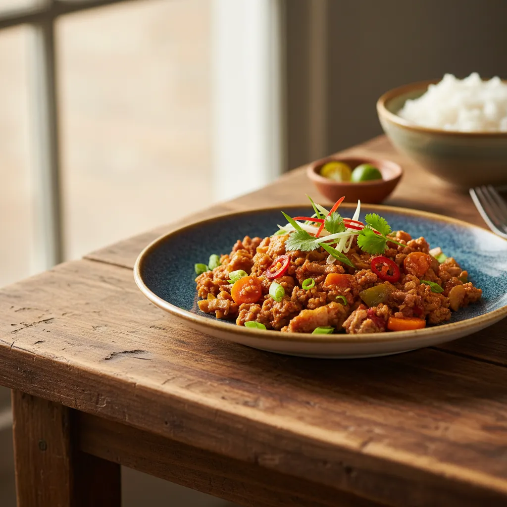 Bopis (Spicy Filipino Pork Lung and Heart Stew)