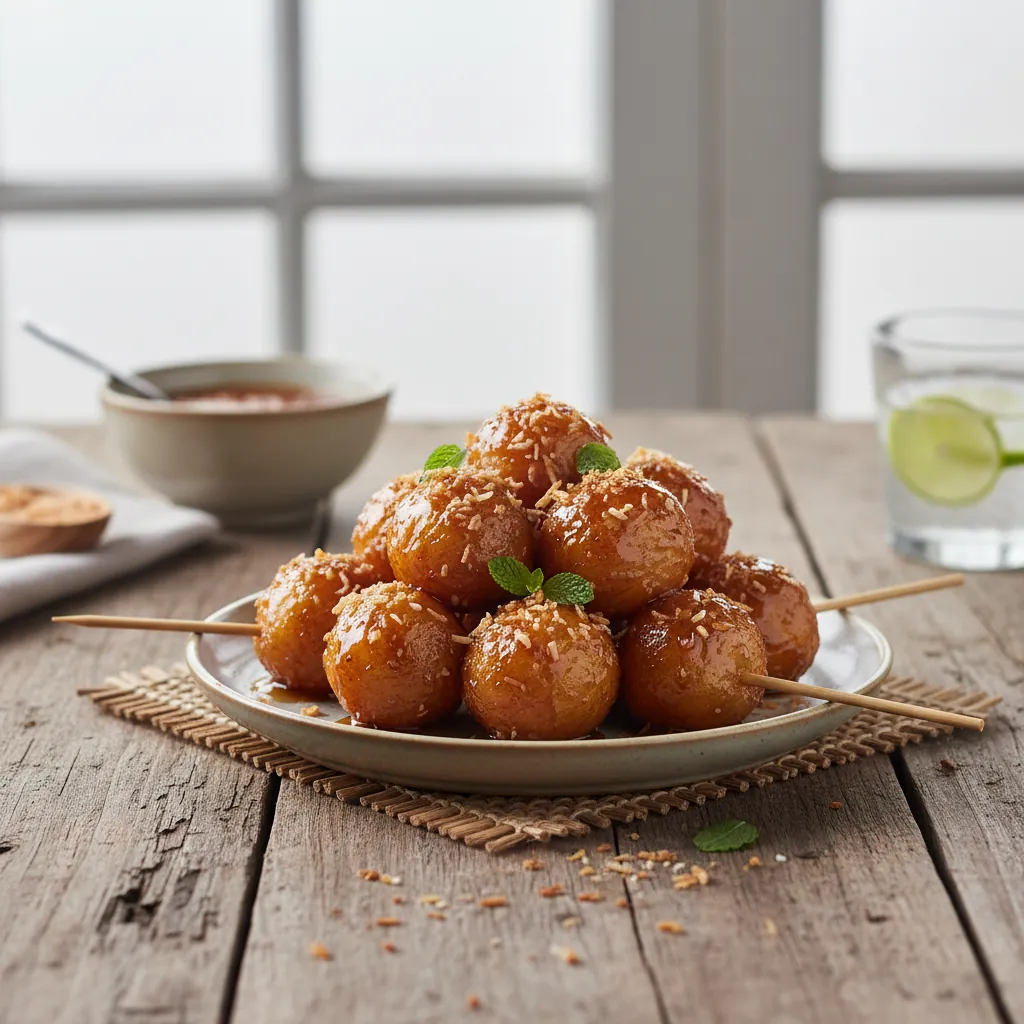 Carioca (Filipino Sweet Rice Balls)
