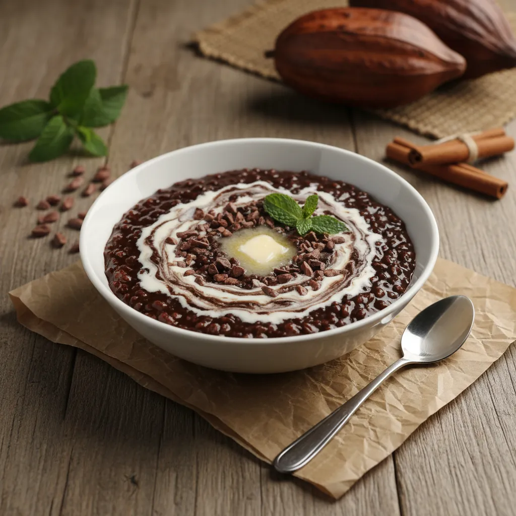 Champorado (Filipino Chocolate Rice Porridge)