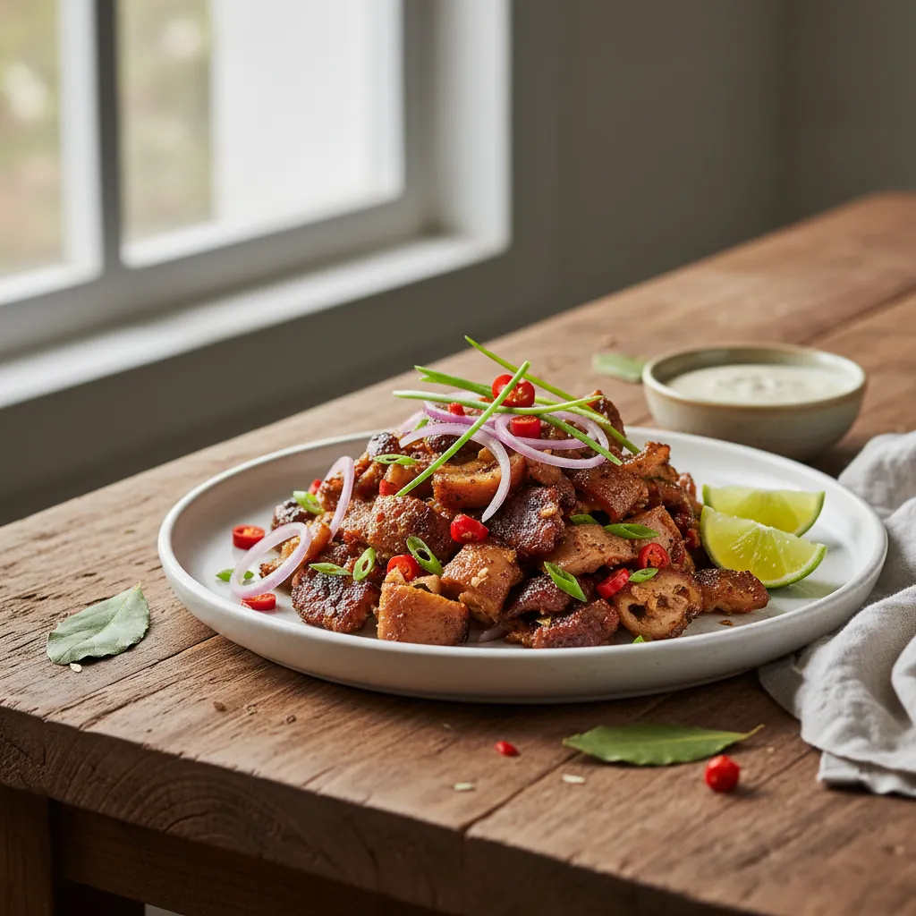 Dinakdakan: A Creamy and Tangy Filipino Pork Dish