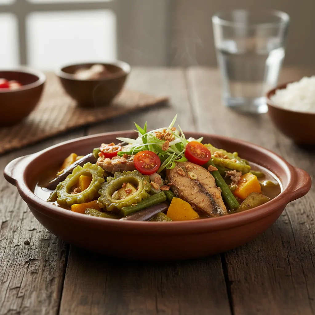 Dinengdeng: A Filipino Vegetable Dish