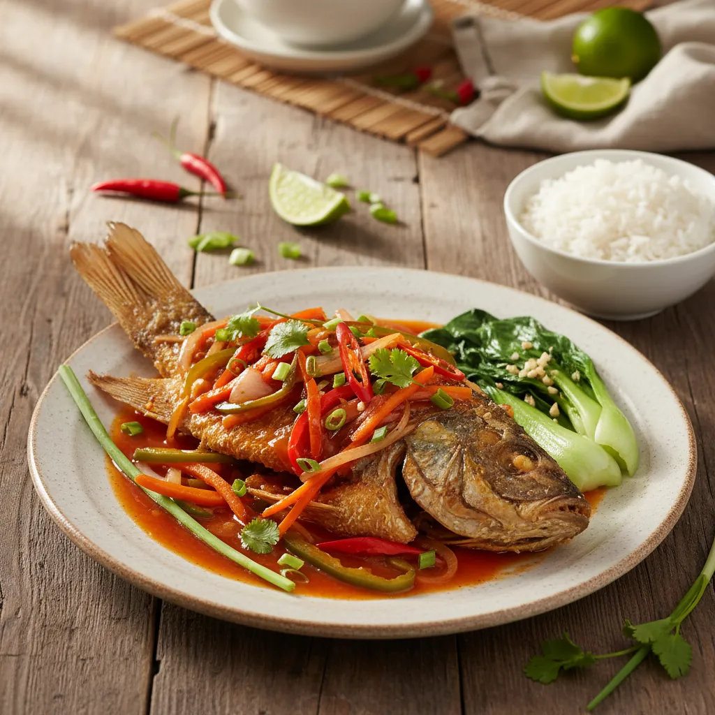 Fish Escabeche: A Filipino Sweet and Sour Delight