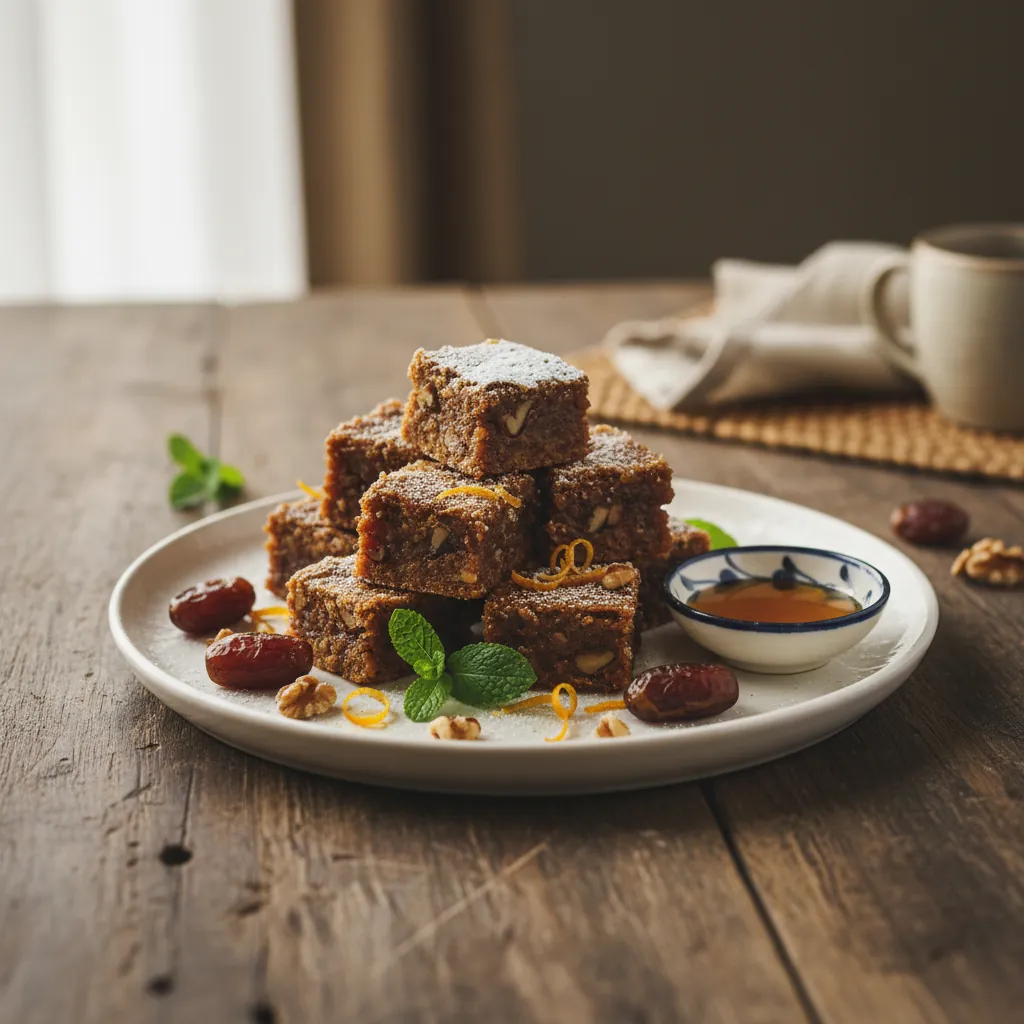 Food for the Gods: Filipino Date and Walnut Bars