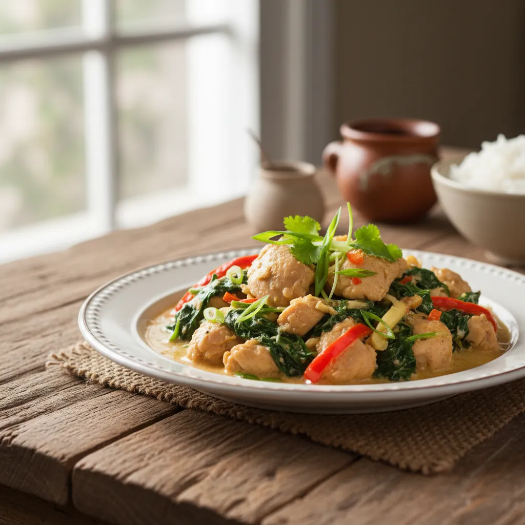 Ginataang Manok: A Creamy Filipino Chicken Stew