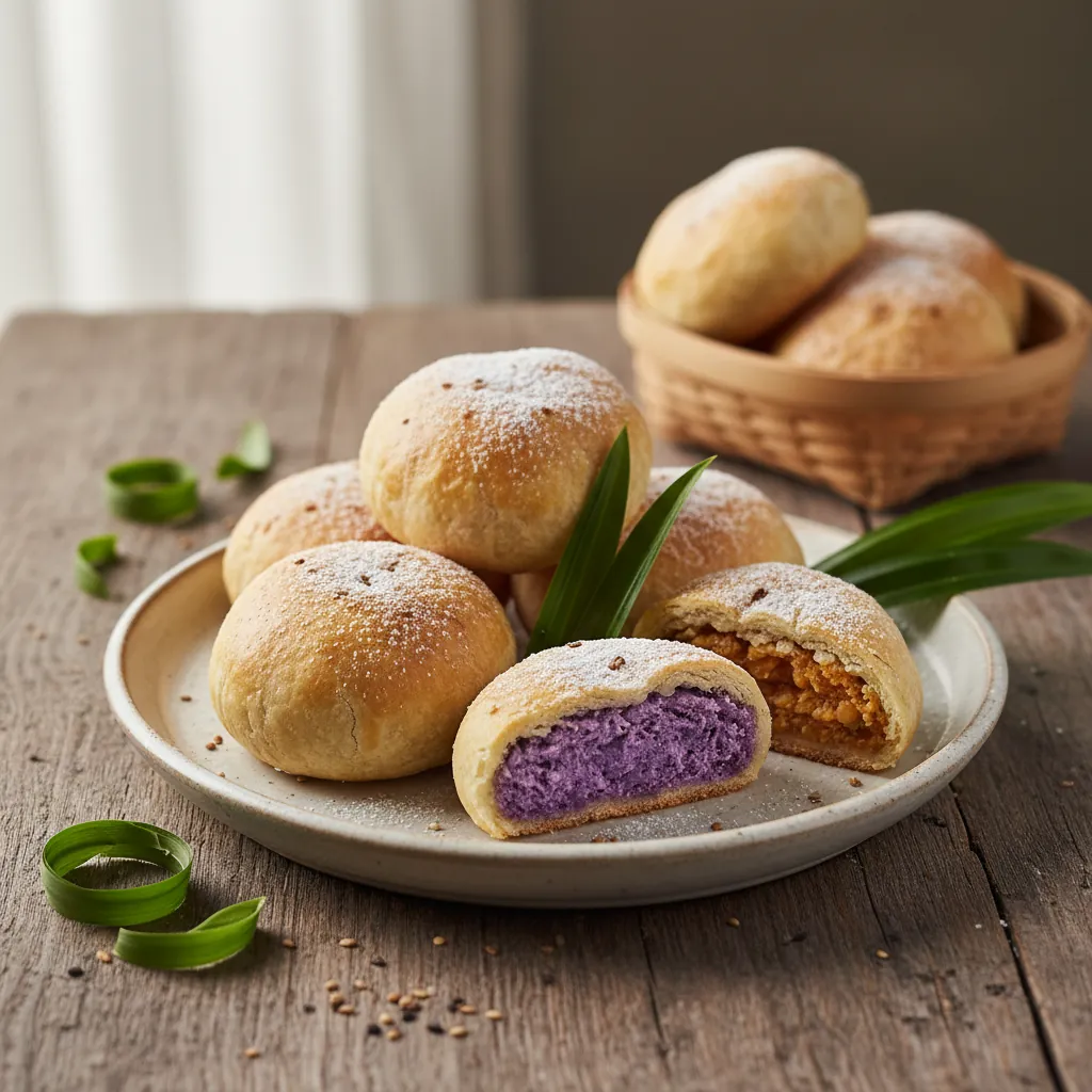 Hopia: A Filipino Flaky Pastry