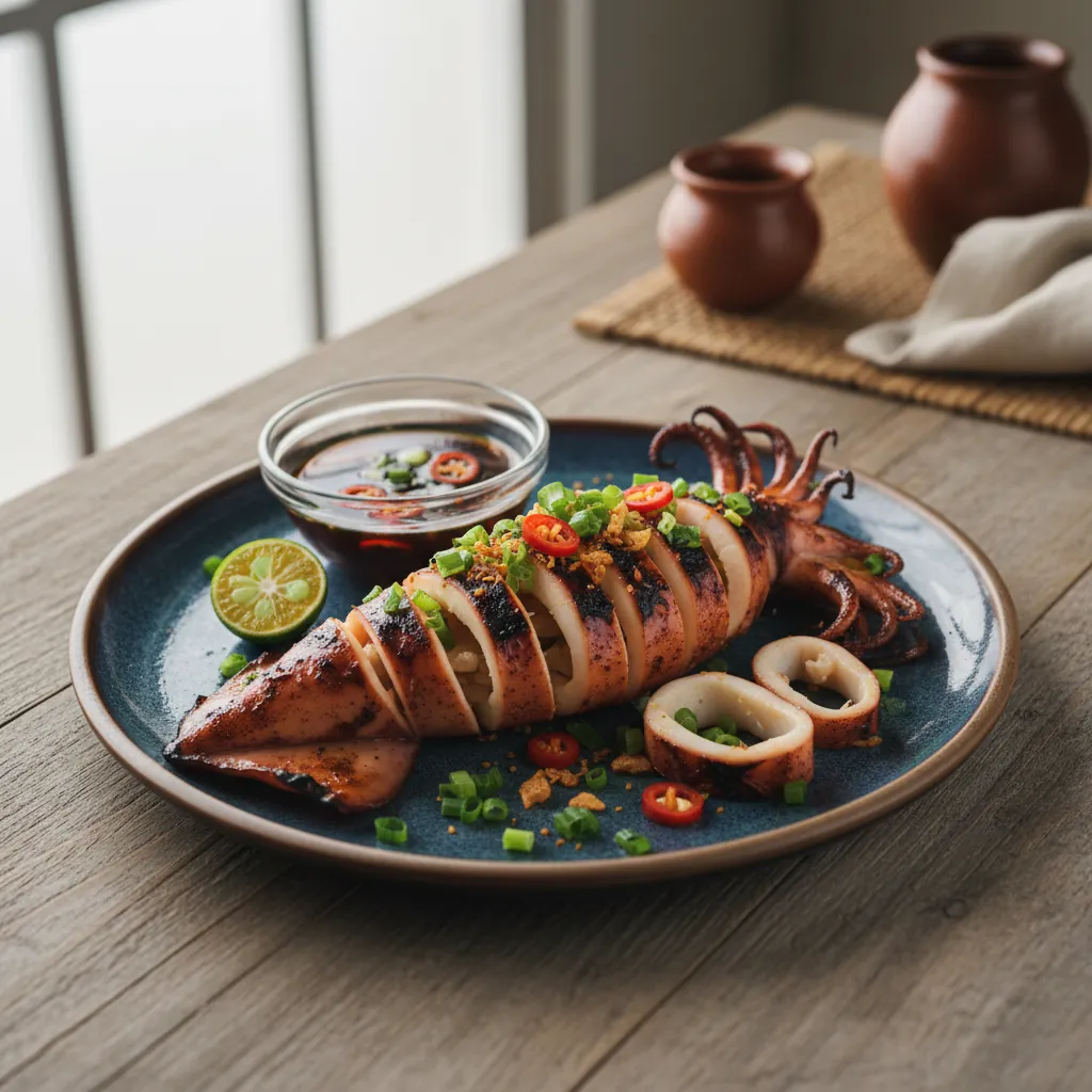 Inihaw na Pusit: Filipino Grilled Squid Recipe