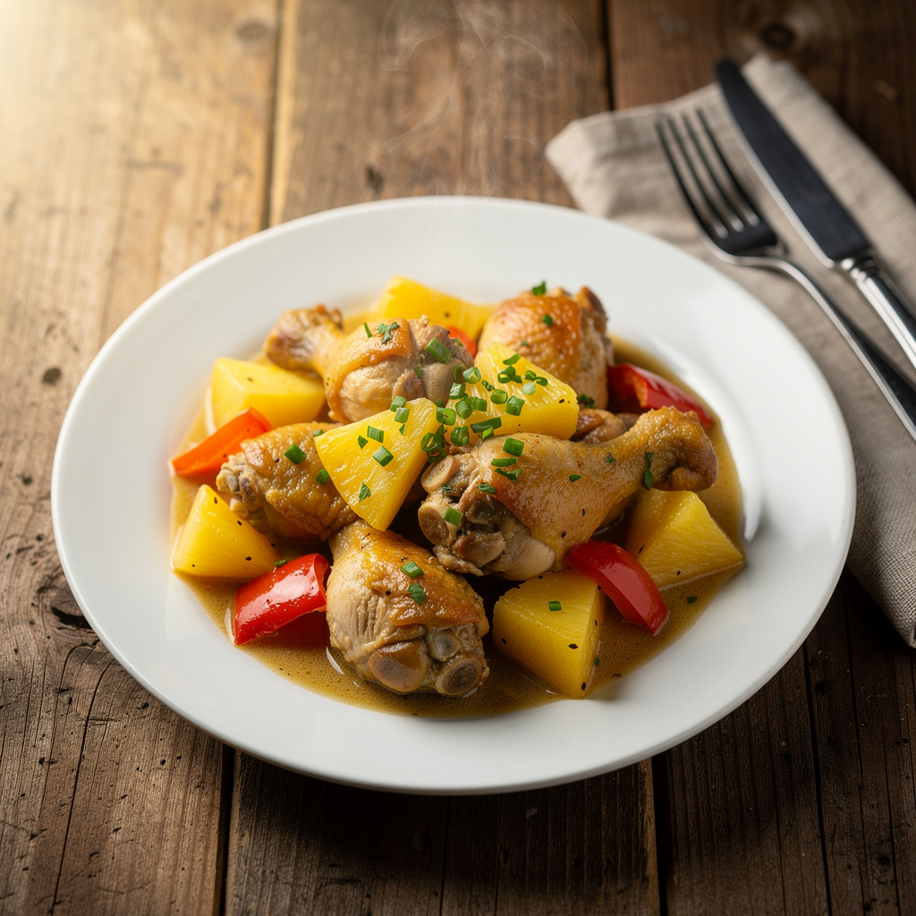 Pininyahang Manok Recipe (Filipino Pineapple Chicken)