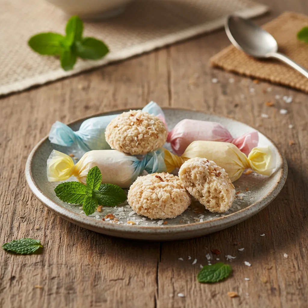 Filipino Polvoron: A No-Bake Crumbly Shortbread Treat