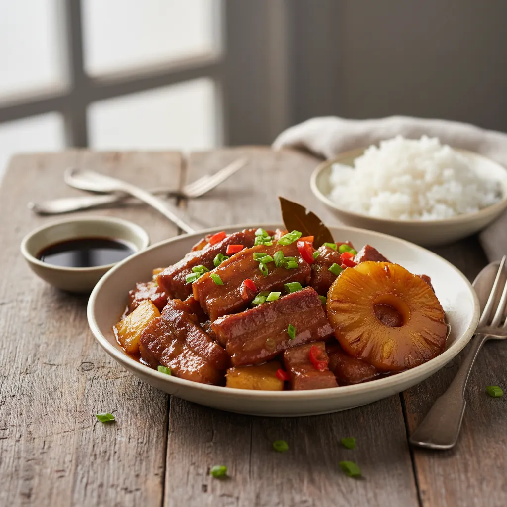 Pork Hamonado: A Filipino Sweet and Savory Pork Dish
