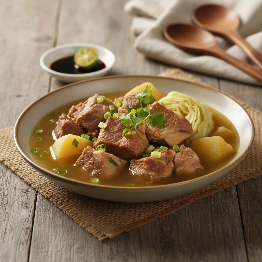 Pork Nilaga (Filipino Boiled Pork Soup)