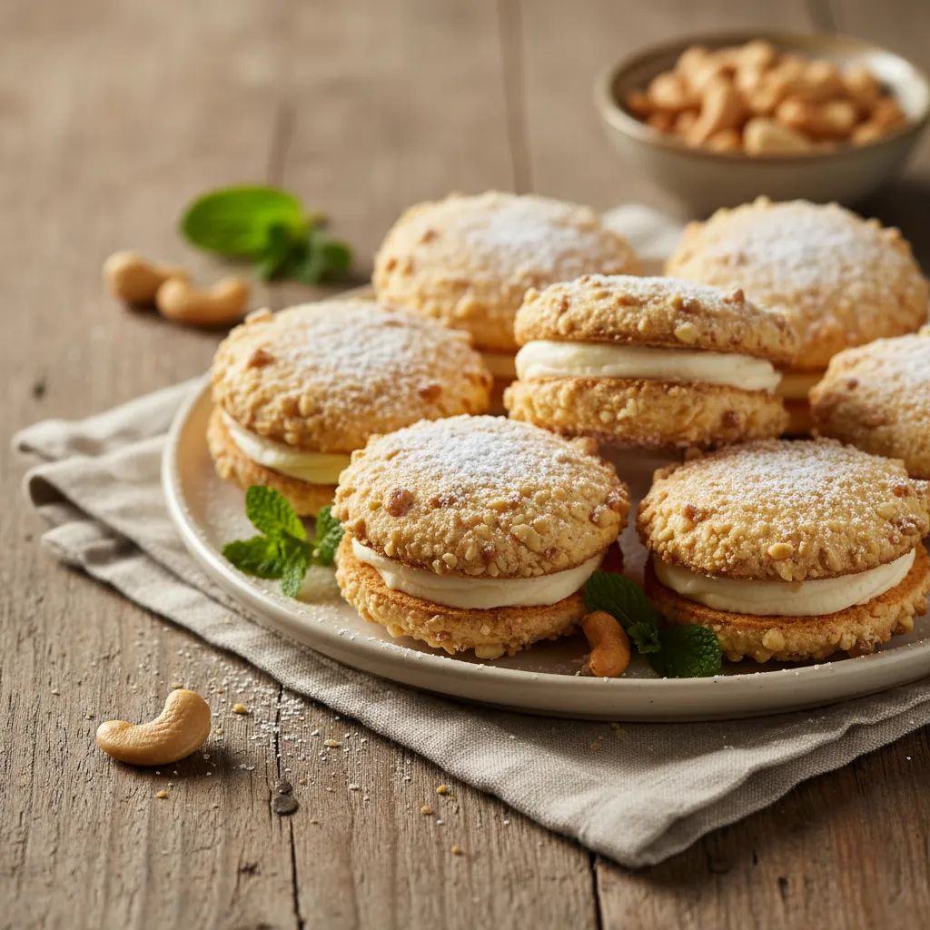 Silvanas: Crunchy Filipino Meringue Cookie Sandwiches