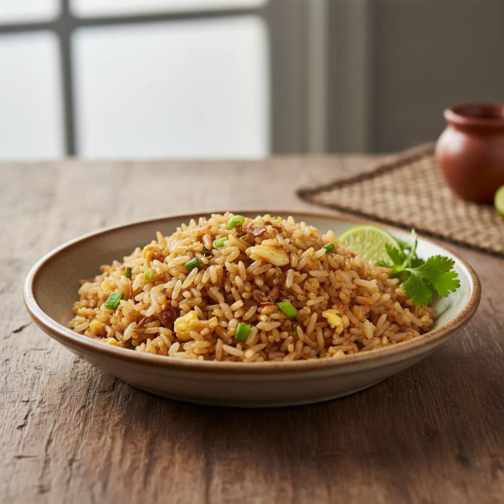 Sinangag Recipe (Filipino Garlic Fried Rice)
