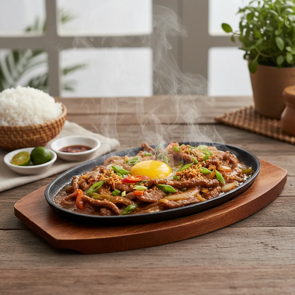Chinese-Style Sizzling Beef