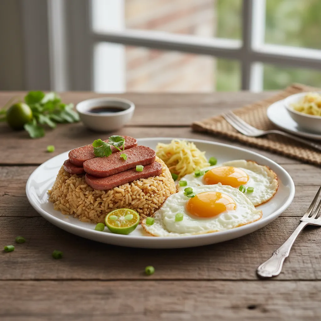 Spamsilog: A Filipino Breakfast Classic