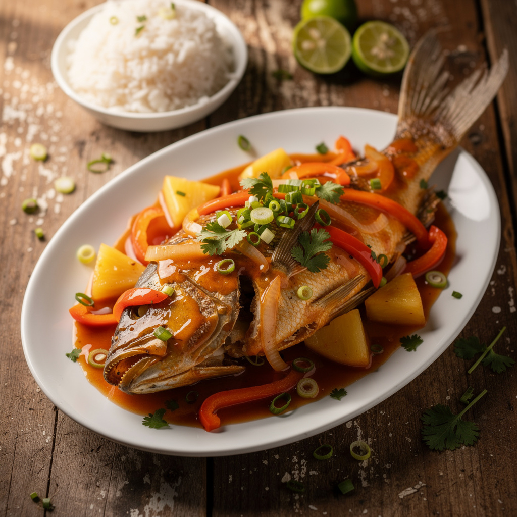 Sweet and Sour Fish (Filipino Style)