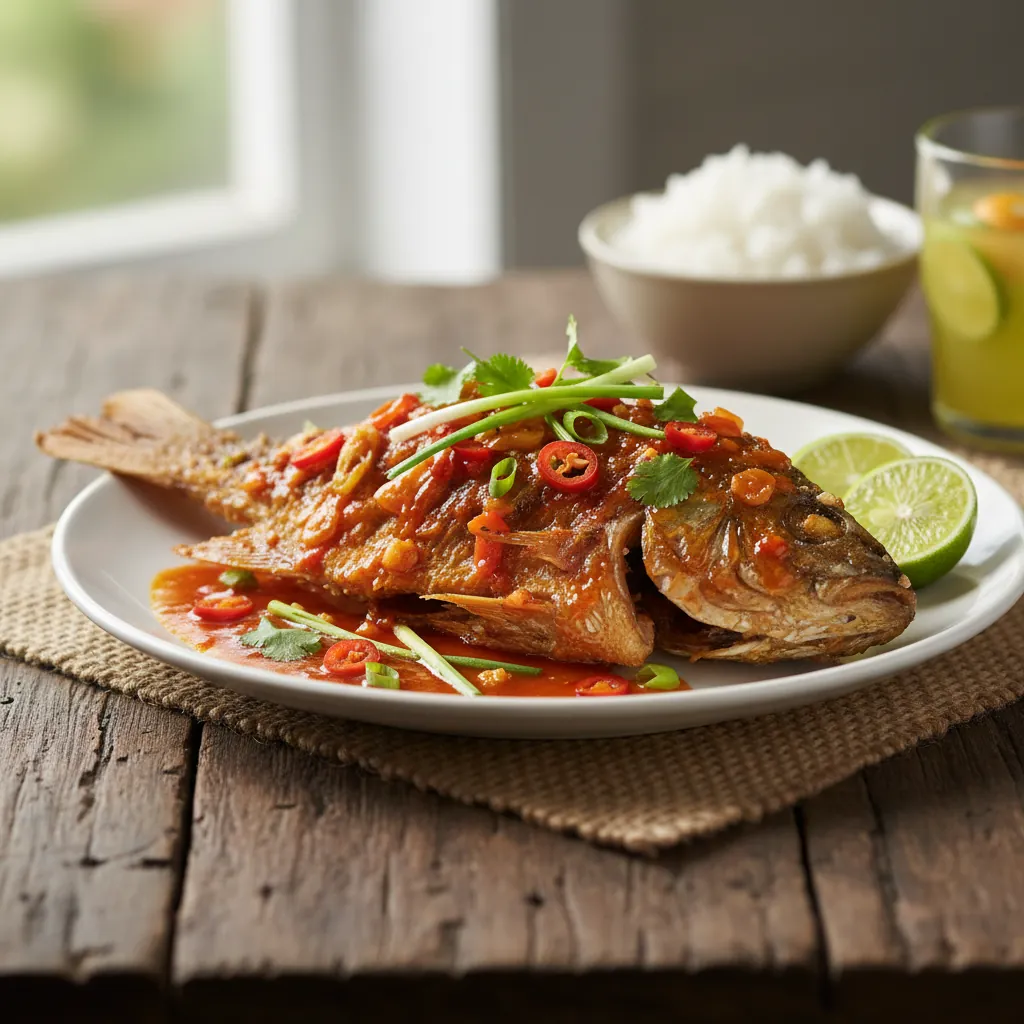Crispy Sweet Chilli Fish